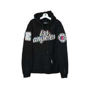 PRO STANDARD Men's Embroidered Patch LA Clippers Hoodie - Black - XL